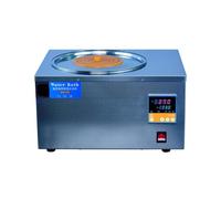 Riscaldatore da laboratorio for bagno d'acqua in acciaio inossidabile DXY Attrezzatura da laboratorio Dispositivi termostatici di riscaldamento Display LCD 12L + Funzione di temporizzazione ,Rapido au