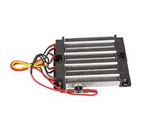 Riscaldatore D'aria in Ceramica Elemento Riscaldatore Isolato 110V/220V 1000W, Adotta L'elemento riscaldante in Ceramica e Tubo di Alluminio