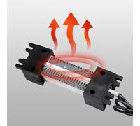 Riscaldatore d'aria PTC isolato 100W 12V AC DC elemento riscaldante 113 da 35 pe