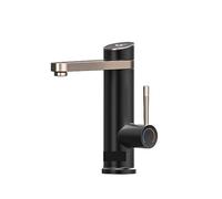 Riscaldatore di acqua che scorre rubinetto Riscaldatore di flusso 2 in 1 for la casa Mini rubinetto del riscaldatore senza serbatoio Rubinetto elettrico girevole a 120 °
