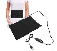 Riscaldatore di panno elettrico, termoforo elettrico pancia, tappetino riscaldante per la vita e la pancia riscaldanti, pad con porta di ricarica USB