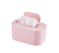 Riscaldatore di Salviette per Neonati Umidificate Scalda Scatola Riscaldante Superiore con Temperature Regolabili (Rosa)