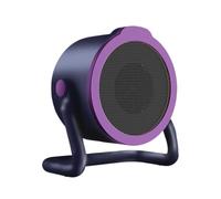 Riscaldatore di spazio - riscaldatore di scrivania elettrica portatile da 500 W, riscaldamento personale compatto, mini ventole di riscaldamento a efficienza energetica silenziosa, funzionamento in mo