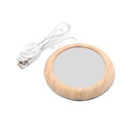 Riscaldatore di tazze - Piastra elettrica alimentata tramite USB, scaldabagno di tazze da tè e caffè, bevande per scrivania | Scaldabagni con latte per casa, ufficio, viaggi, do