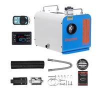 Riscaldatore diesel 8.3KW, riscaldatore d'aria blu portatile 12V/24V/220V, riscaldatore diesel all-in-one con telecomando e pannello LCD di controllo per auto, camion, camper e uso interno