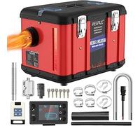 Riscaldatore diesel ad aria, riscaldatore diesel ad aria da 8 kW 12 V, tutto in uno, display LCD con interruttore 12 V, per camion, autobus a riscaldamento rapido, camper, barche ecc.
