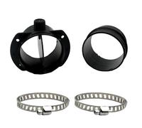 Riscaldatore Diesel da Parcheggio Valvola A Farfalla Regolabile, Condotto Di Sfiato, Diramazione, Divisore, Uscita Del Tubo Di Scarico, Adatto Per Webastoa Riscaldatore Diesel Tutto(75mm Flat 1 valve)