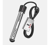 Riscaldatore elettrico a immersione da 3000 W compatibile con piscine, elemento riscaldante rapido con timer intelligente, nero, standard UE_Regalo a