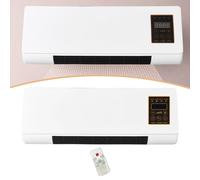 Riscaldatore elettrico a parete senza pale, ventilatore, riscaldamento