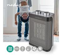 TERMOVENTILATORE OSCILLANTE RESISTENZA CERAMICA REGOLABILE 1500W STUFA PORTATILE [EEK: D]