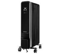 Riscaldatore Elettrico Da 2kW Con Display A LED E Telecomando, Nero - HEA1977GE