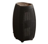 Riscaldatore Elettrico For La Casa D'aria Da Tavolo Piccolo Ufficio Domestico Solare Di Spazio A Risparmio Energetico Portatile Riscaldamento Rapido(Black)