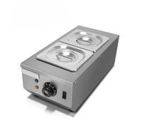 Riscaldatore elettrico for macchina for sciogliere il formaggio al cioccolato, commerciale, doppia pentola calda, caldaia, cilindro ad immersione, scaldavivande Per uso fai-da-te