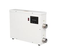 Riscaldatore elettrico for piscina da 11 kW con display touch digitale, pompa di calore ad alta efficienza, termostato for acqua for piscina fuori terra interrata Con elevata efficienza di riscaldamen