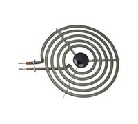 Riscaldatore Elettrico Hot Rod, 2100 W 230 V For Bruciatore Di Superficie - 5 Bobine A Forma Di Bobina Di Pancake, Tubo Riscaldante Con Treppiede Posteriore Piatto(5coil-ring)