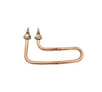 Riscaldatore elettrico in rame ad immersione 220V 2000W con elemento riscaldante scaldabagno con filo M16 (Color : Copper, Size : 2kw)