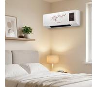 Riscaldatore Elettrico Murale Telecomando Termoconvettore Murale