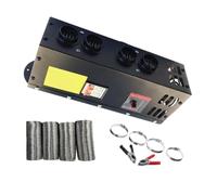 Riscaldatore elettrico per auto Riloer, sbrinatore per camper, 24 V, 600 W-800 W, ventilatore riscaldatore portatile, 4 fori, sbrinatore per parabrezza, riscaldamento e raffreddamento