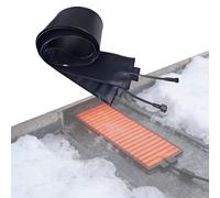 Riscaldatore elettrico per grondaia e cuscinetto antigelo con cavo autoregolante per prevenire le dighe di ghiaccio su tetti e grondaie