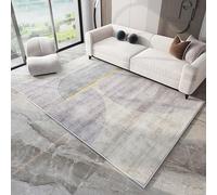 Riscaldatore elettrico per pavimenti con grafene, tappetino riscaldante per pavimenti riscaldato, scaldapiedi elettrico con termostato regolabile con timer(C,31.5x63in)