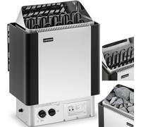 Riscaldatore elettrico per sauna con controllo integrato, 9-13 m³ fino a 110°C,