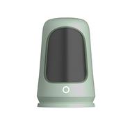 Riscaldatore Elettrico Portatile 1200W Da Tavolo A Calore Veloce Mini Piccolo Domestico For Ufficio 2 Marce Regola La Protezione Dal Surriscaldamento Energia Silenziosa(Green)