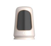 Riscaldatore Elettrico Portatile 1200W Da Tavolo A Calore Veloce Mini Piccolo Domestico For Ufficio 2 Marce Regola La Protezione Dal Surriscaldamento Energia Silenziosa(Pink)