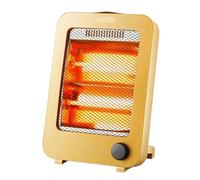Riscaldatore Elettrico Scaldamani Invernale Stufa Riscaldamento Termico Al Quarzo Radiatore Ventilatore Di Aria Calda Forno A Calore Veloce For Ufficio Riscaldamento Rapido Degli Ambienti(Yellow)