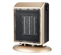 Riscaldatore Elettrico Stanza Portatile Mini Ventola Di Riscaldamento Macchina Scaldino PTC For La Casa Invernale Auto Camera Da Letto Ufficio Radiatore Viaggio Riscaldamento Rapido(Gold)