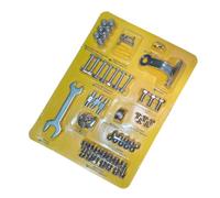 Riscaldatore esterno per riscaldatore da patio Parte di ricambio Bullone Set di dadi per riflettori per patio Accessori per scudo Ombrello rotondo Attrezzature per