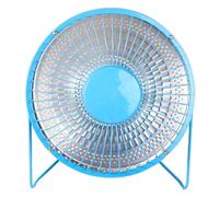 Riscaldatore For Ambienti Con Tubo Al Quarzo Riscaldatore Elettrico Portatile Silenzioso Ventilatore Riscaldante Da Scrivania For Tutta La Stanza Ufficio Nero/Blu/Rosa Facile Da Usare(Blue,6 inch)