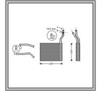 Riscaldatore Per Ford Focus Dal 2005 Al 2007 Fd424h001 1754199