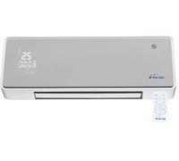 Riscaldatore in ceramica a parete in formato split ideale per il bagno da 10 a 20 m² con telecomando oscillante Hoti M80 Purline