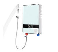 Riscaldatore istantaneo 220 V 6,5 kW con indicatore LED - Elettrico per montaggio a parete - Per temperatura costante in doccia