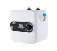 Riscaldatore istantaneo, 8 l, serbatoio acqua calda istantaneo, 1500 W, con display LED, temperatura regolabile (30 - 65 °C), montaggio a parete/standing, impermeabile IPX4 per cucine/bagno