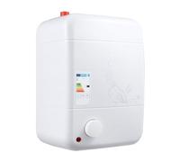 Riscaldatore istantaneo da 8 l, 1500 W, temperatura regolabile, 30-65 °C, rivestimento in acciaio inox 304, Ipx4, impermeabile, scaldabagno con spegnimento automatico, per sotto De