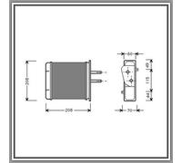 Riscaldatore Lancia Ypsilon-(Anno 1996-2003)