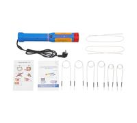 Riscaldatore magnetico a induzione, 1100 W, 220 V, blu, 8 bobine da 1,18 - 1,97 pollici, senza fiamma, viti di ruggine, protezione contro il surriscaldamento, 140 °C, riscaldamento a induzione manuale