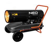Riscaldatore olio 30kW serbatoio 34l ruote 90-081