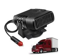 Riscaldatore Per Accendisigari, Riscaldatore Per Parabrezza, Riscaldatore Per Autoveicoli, Sbrinatore E Sbrinatore Portatile Per Parabrezza Da 200 W, Con Presa Accendisigari, Base Rotante A 360°