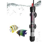Riscaldatore per Acquario 30L 25W Riscaldatore Sommergibile Riscaldatore Termostato Regolabile Termoriscaldatore Acquario per Serbatoi di Pesce e Acquario 30L (20-34°C, 25 W)
