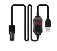 Riscaldatore per acquario alimentato tramite USB, asta sommergibile da 10 W per la manutenzione dell'acqua di pesci e tartarughe