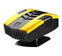 Riscaldatore per auto, 12 V, sbrinatore e antisbrinamento per parabrezza | Riscaldamento veloce per ventola in ptc con rotazione a 360, scaldino portatile a doppio colore per auto, camion, furgoni