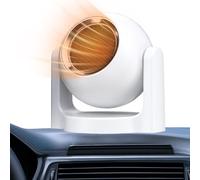 Riscaldatore Per Auto,12V Ventilatore Silenzioso Protezione Da Surriscaldamento,Piccola Auto Sbrinatore Riscaldatore Parabrezza - Per Camion SUV Berlina Veicoli Interno Inverno Viaggio Guida Uomini Do