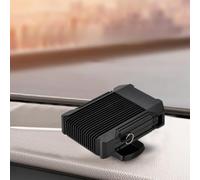 Riscaldatore per auto 150 W sbrinatore per parabrezza ad azione rapida per neve e gelo, ventilatore portatile per riscaldamento automatico, 16,5 x 8 cm (24 V)
