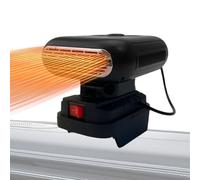 Riscaldatore per auto, 5,12 x 3,94 x 4, depolveratore automatico rotativo a 90 ° alimentato a batteria, sbrinatore automatico per finestra, per fabbrica, ufficio, dormitorio, campeggio, conducenti