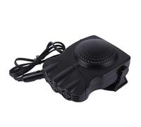 Riscaldatore per auto con fori di ventilazione multipli per una migliore circolazione dell'aria e uno sbrinamento più veloce in condizioni di neve e umidità (nero)