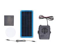 Riscaldatore per auto da 30 W - Kit di alimentazione solare portatile per il riscaldamento 'auto | Defogger del parabrezza, asciugacapelli, sbrinamento per inverno, campeggio, backup di emergenza