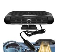 Riscaldatore per auto piccole,Riscaldatore per auto Scaldino elettrico | Ventola riscaldante per riscaldatore per auto portatile 12V/24V per l'inverno RV SU