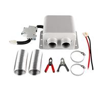 Riscaldatore per auto Riloer per camper, 12 V, 600 W, ventilatore portatile per riscaldamento rapido invernale, compatibile con la maggior parte dei veicoli, con porta accendisigari da 12 V CC, grigio